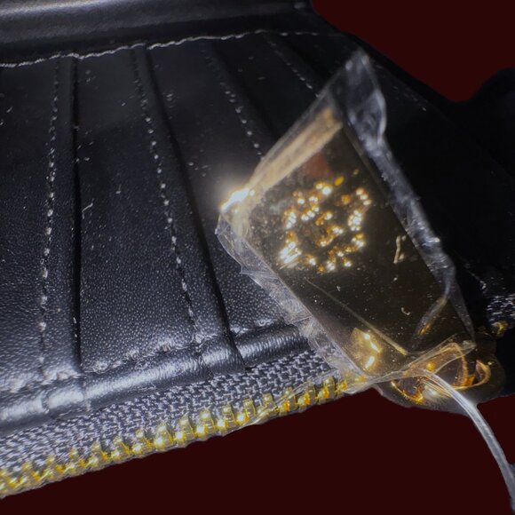 Vintage Kate Spade New York Flat Wristlet Nott Ditsy Rose Design Gold Hardware - Picture 6 of 11